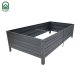Raised Garden Bed Klasika Garden, 1500x750x300mm, Grey