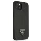 Guess Saffiano Triangle Logo Case for iPhone 13 mini, Black