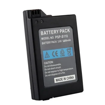 Extra Digital Battery for Sony PSP-S110 (1800mAh)