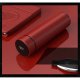 Smart Thermal Mug Bottle Thermos Flask with LCD Display and Temperature Sensor - 500ml, Red
