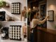Coffee Capsule Holder, Wall / Freestanding Stand, 20 pcs, Black