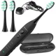 Berdsen Sonica B3 Sonic Toothbrush Set with Case, Black