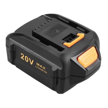 WORX WA3557 Power Tool Battery, 18V, 4Ah, Li-ion