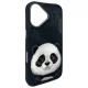 Nimmy Big Eyed Pet 2.0 Panda Case for iPhone 16, Black