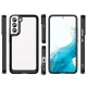 Outer Space Case for Samsung Galaxy S23+ with Flexible Frame, Black
