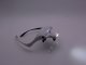 Rechargeable Head Magnifier Glasses with 4-LED Light & 5 Lenses, White