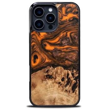 Bewood Unique Case for iPhone 16 Pro Max - Orange