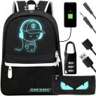 USB Luminous Backpack - Kruzzel