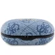 Guess 4G Metal Logo TWS Wireless Earbuds with ENC and Charging Case, Blue