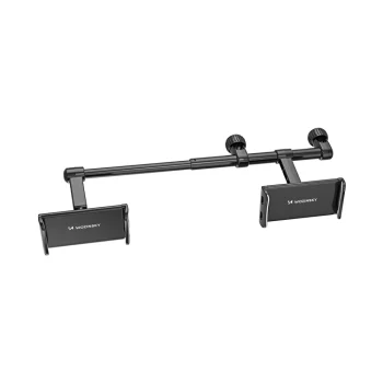 Dvigubas automobilinis galvos atramos laikiklis Wozinsky WTHBK1 4.7-11", juodas