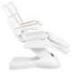 Sillon Lux 273b Electric Beauty Chair with 3 Motors and Stool 304, White