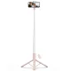 Tech-Protect L09S Selfie Stick with Tripod Bluetooth, Pink