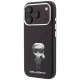 Karl Lagerfeld Smooth Ikonik Sketch MagSafe dėklas iPhone 18 Pro Max / 17 Pro Max, bordo