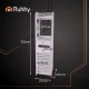 Ruhhy 00025763 Bathroom Cabinet with Toilet Paper Holder, White