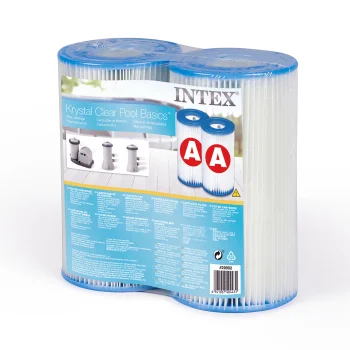 Intex 29002 Type A Pool Pump Filters, 2 pcs