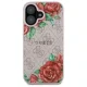 Guess Case for iPhone 16 6.1\" 4G Flowers Print MagSafe, Pink