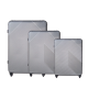 Hardshell Luggage Set 3-Piece with Spinner Wheels Trizand 26662, Grey