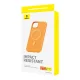 Magnetic Case for iPhone 15 Plus Baseus Fauxther Series (Orange)