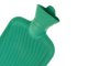 Rubber Hot Water Bottle, Heating Pad, Warmer, Water-Filled Bag 2L, Green
