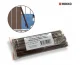 Fence Panel Band Ending Clips, Brown, 10 pcs