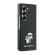 Karl Lagerfeld Saffiano Metal Pin Case for Samsung Galaxy Z Fold 6, Black