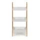 ModernHome 3-Tier Bamboo Shelving Unit, Storage Rack for Bathroom and Bedroom