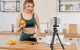 NEEWER TP09 50 cm Carbon Fiber Mini Tripod with Bluetooth Remote