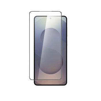 AmazingThing Radix Full Glass Tempered Glass with Black Frame Samsung S25 Edge