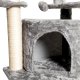Multi-Level Cat Scratching Post with Bed and Hammock 94cm
