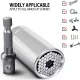 Bigstren Universal Socket Wrench 7-19mm with Adapter
