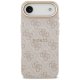 Guess 4G PU Classic Logo MagSafe Phone Case Cover iPhone 17 Air - Pink