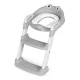 Ecotoys Kids Toilet Training Seat with Step Stool, Grey