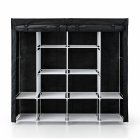 Portable Closet Wardrobe XXL Clothes Storage Organizer, Black