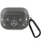 Mercedes MEAP8DPMGS Large Star Pattern Case for Apple AirPods Pro, Black