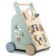 Nukido NK-857 Wooden Push Walker with Activity Center