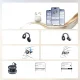 Joyroom Openfree JR-OE3 TWS Open-Ear Wireless Headphones, black