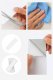 Mirror Sticker Panel Set (10 Pcs), 50x5 cm