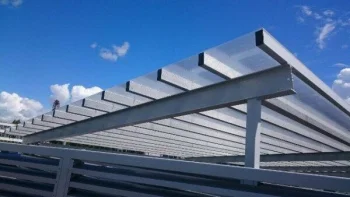 Multiwall Polycarbonate Sheet 6 mm, 2.1 x 4 m, Clear