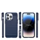 Carbon Case for iPhone 14 Pro Max, Blue