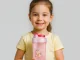 Kids Water Bottle 500ml, Pink