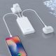 Dudao K10Pro Power Bank 20000mAh Dual USB 2.4A - White