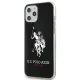 Apple iPhone 12 Pro Max 6.7\'\' US Polo Shiny Big Logo Case Cover (USHCP12LTPUHRBK), Black
