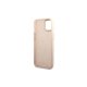 Guess iPhone 14 Pro Case 4G Vintage Gold Logo, Pink