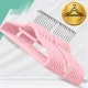 Velvet Clothes Hangers, 10 Pack, Non-Slip with Swivel Hook, Pink