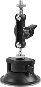 PULUZ Magic Arm Suction Cup Mount with 1/4" Thread (Black)