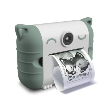 Kidywolf KIDYPRINT Instant Camera for Children, Green