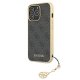 Guess 4G Charms Case for iPhone 13 Pro Max, Grey