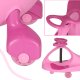 Swing Fix S3 Gravity Ride-On Car with LED Wheels, Pink