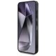 Guess 4G Glitter Triangle Buttons MagSafe Case for Samsung Galaxy S25 Black