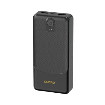 Dudao K10Pro Power Bank 20000mAh Dual USB 2.4A - Black